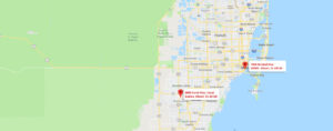 Eyes on Brickell: location map