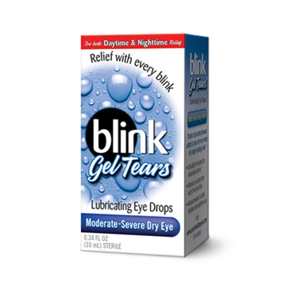 Eyes on Brickell : Relief with every blink -Blink gel tears lubricating Eye Drops Moderate-Severe Dry Eye