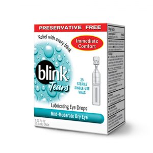 Eyes on Brickell : Relief with every blink -Blink tears lubricating Eye Drops