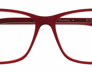 Eyes on Brickell: Videre -VIDERE WAVERLY Dark Red Satin