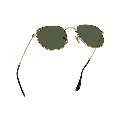 Eyes on Brickell: Buy Ray-Ban Hexagonal Gold Frame Freen Lenses Sunglasses