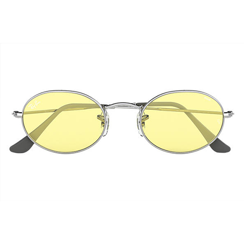 Eyes on Brickell: RB3547 UNISEX 001 Oval Solid Evolve Silver
