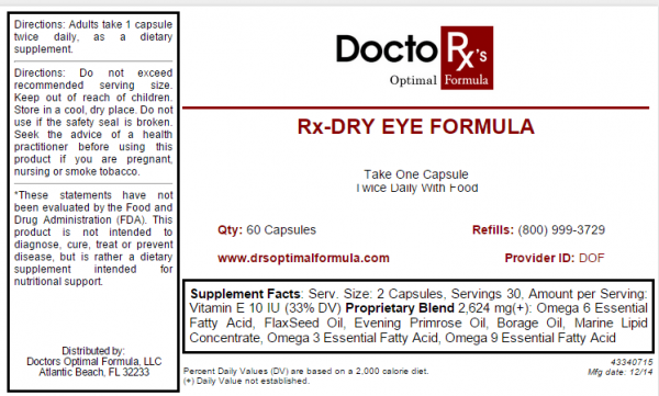 Eyes on Brickell: Doctor RX - Dry Eye Formula
