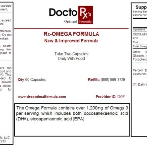 Eyes on Brickell: Doctor RX - OMEGA Formula