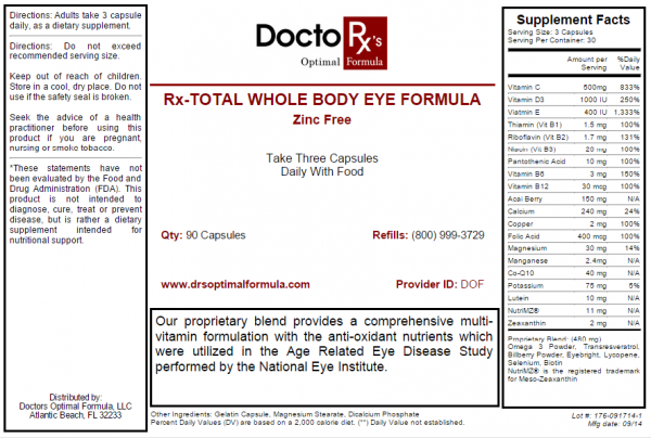 Eyes on Brickell: Doctor RX Total Whole Body Eye Formula