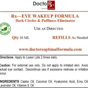 Eyes on Brickell : Doctor RX Eye wake Up Formula